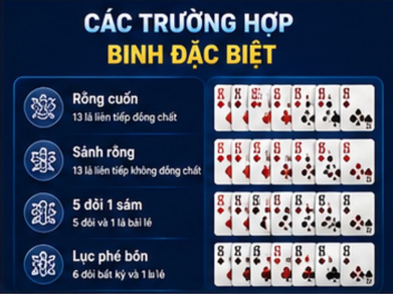 Các Trường Hợp Binh Đặc Biệt