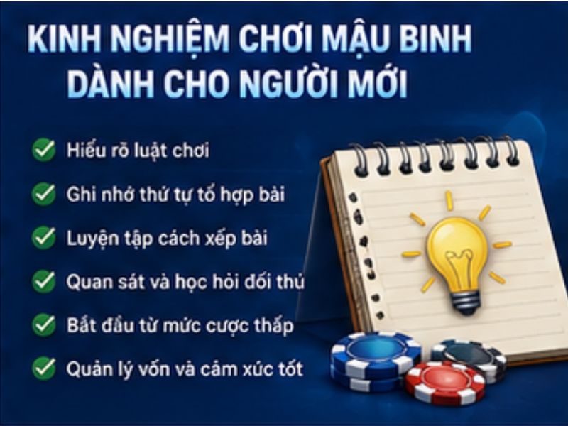 Kinh Nghiệm Chơi Mậu Binh Dành Cho Người Mới