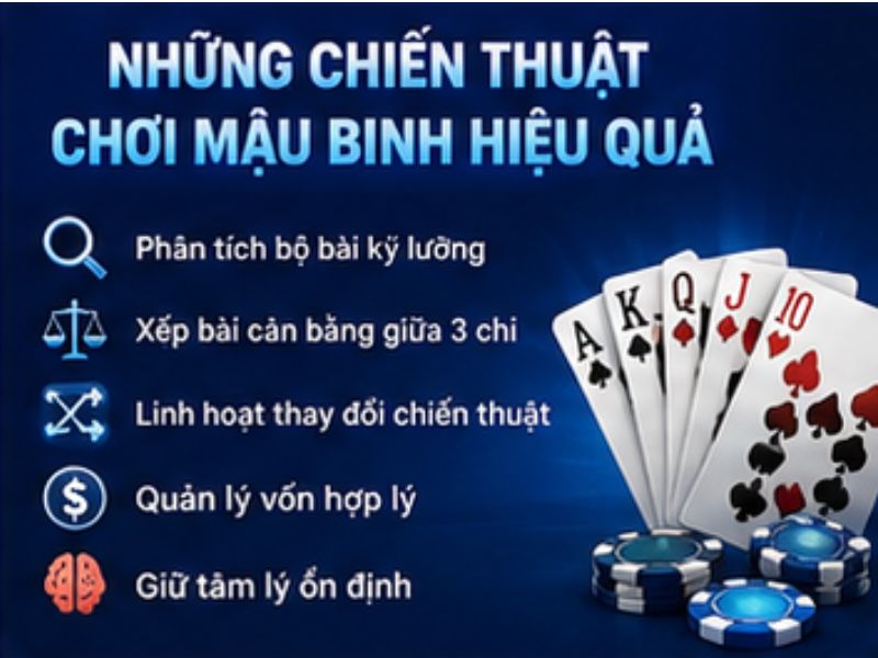 Những Chiến Thuật Chơi Mậu Binh Hiệu Quả